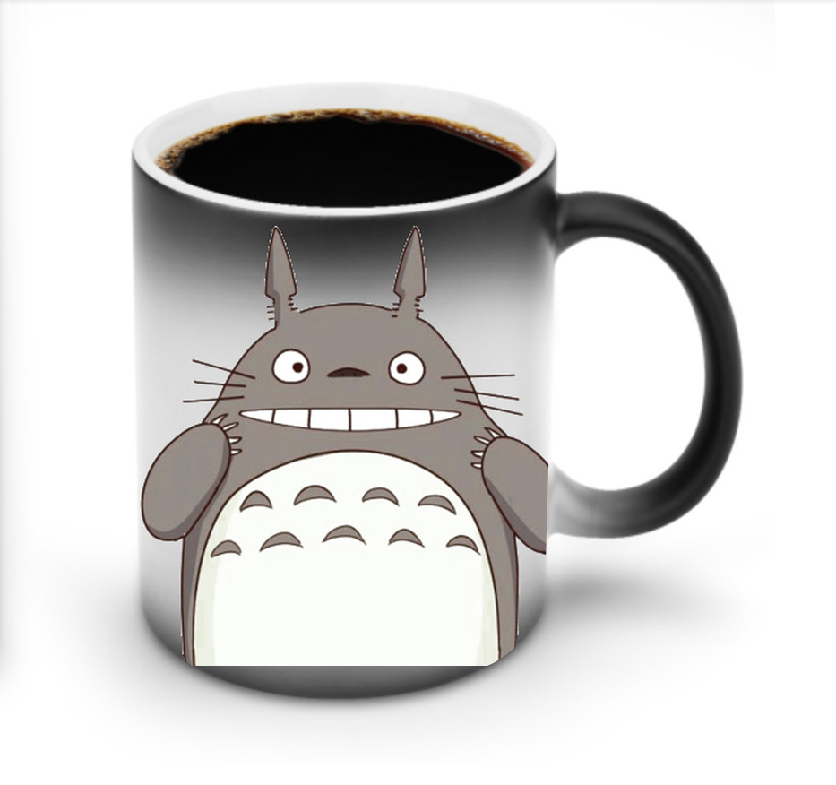 （画像用） となりのトトロ 草壁メイ 草壁サツキ My Neighbor Totoro Satsuki Kusakabe Mei Kusakabe 温度変色マグカップ