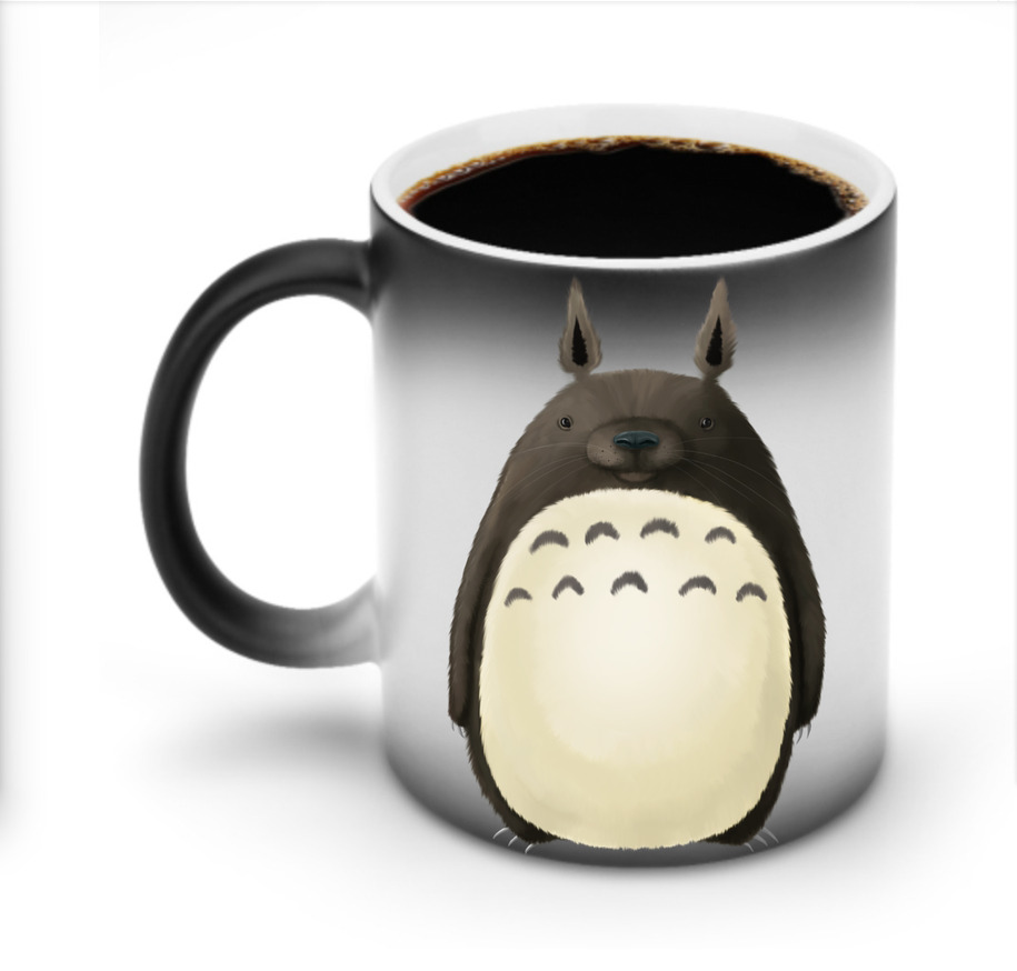 （画像用） となりのトトロ 草壁メイ 草壁サツキ My Neighbor Totoro Satsuki Kusakabe Mei Kusakabe 温度変色マグカップ