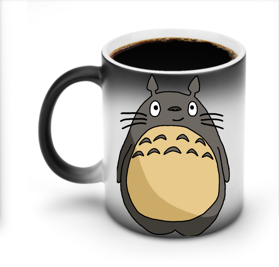 （画像用） となりのトトロ 草壁メイ 草壁サツキ My Neighbor Totoro Satsuki Kusakabe Mei Kusakabe 温度変色マグカップ