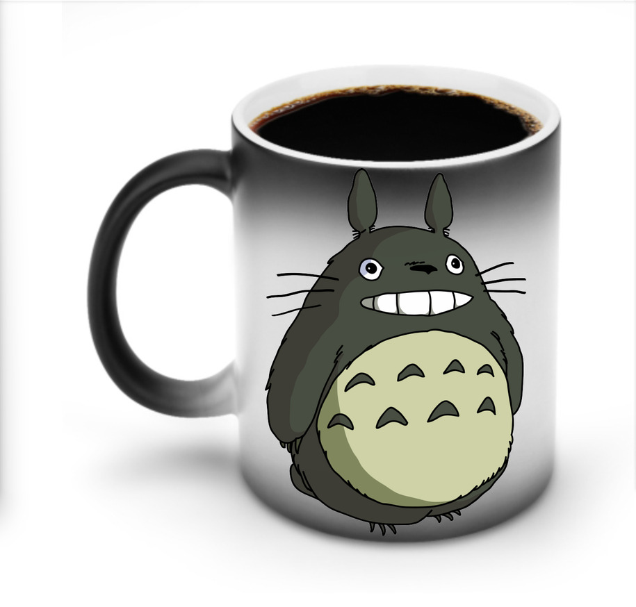 （画像用） となりのトトロ 草壁メイ 草壁サツキ My Neighbor Totoro Satsuki Kusakabe Mei Kusakabe 温度変色マグカップ