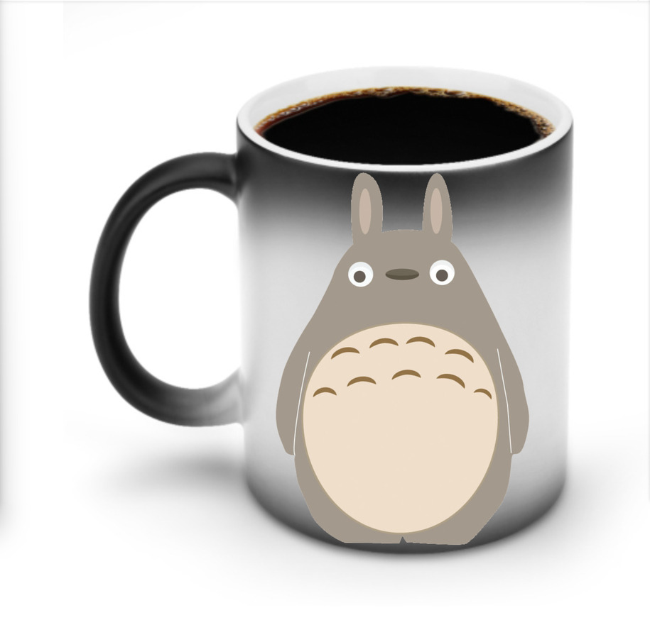（画像用） となりのトトロ 草壁メイ 草壁サツキ My Neighbor Totoro Satsuki Kusakabe Mei Kusakabe 温度変色マグカップ