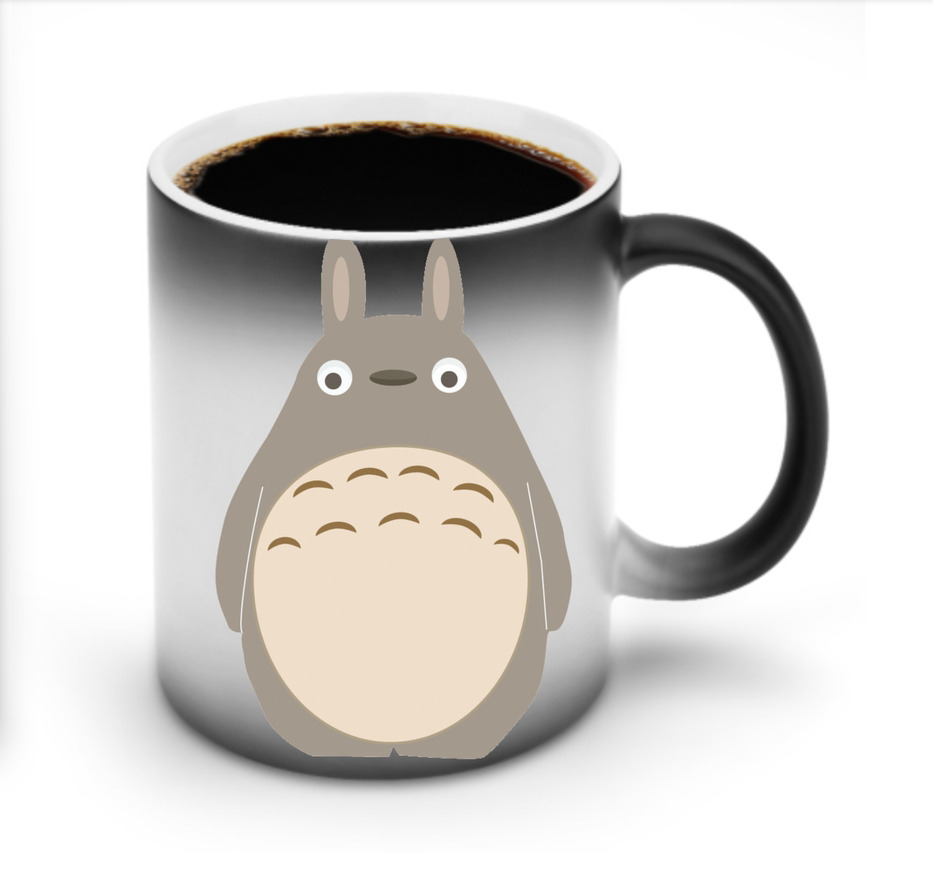 （画像用） となりのトトロ 草壁メイ 草壁サツキ My Neighbor Totoro Satsuki Kusakabe Mei Kusakabe 温度変色マグカップ