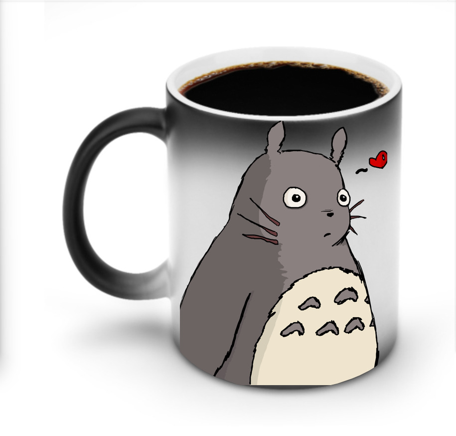 （画像用） となりのトトロ 草壁メイ 草壁サツキ My Neighbor Totoro Satsuki Kusakabe Mei Kusakabe 温度変色マグカップ