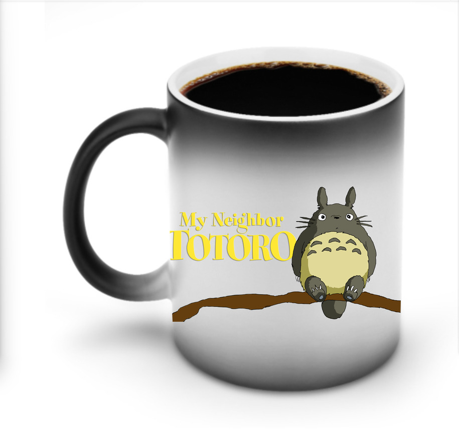 （画像用） となりのトトロ 草壁メイ 草壁サツキ My Neighbor Totoro Satsuki Kusakabe Mei Kusakabe 温度変色マグカップ