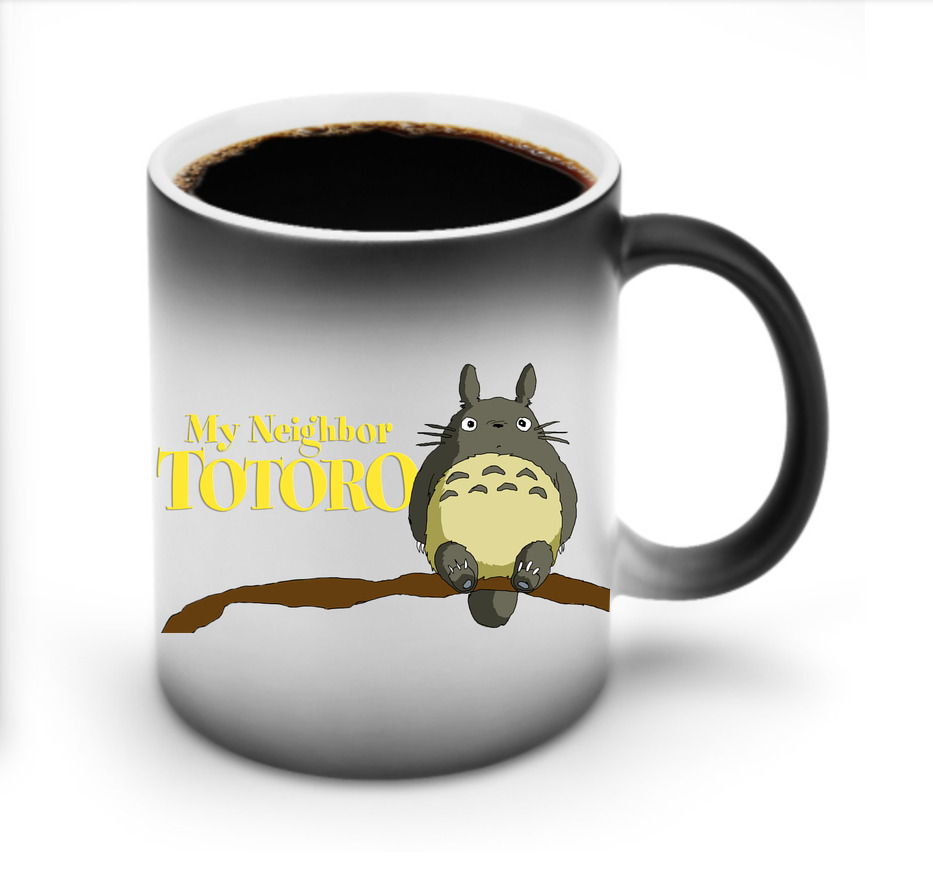 （画像用） となりのトトロ 草壁メイ 草壁サツキ My Neighbor Totoro Satsuki Kusakabe Mei Kusakabe 温度変色マグカップ