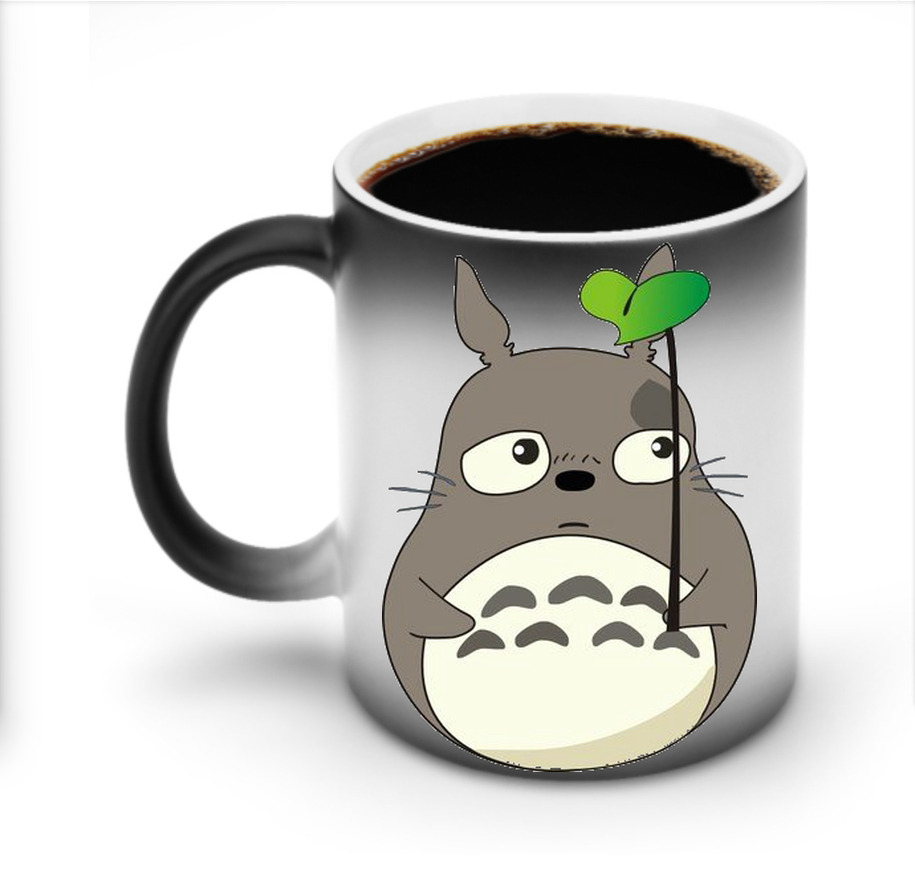 （画像用） となりのトトロ 草壁メイ 草壁サツキ My Neighbor Totoro Satsuki Kusakabe Mei Kusakabe 温度変色マグカップ