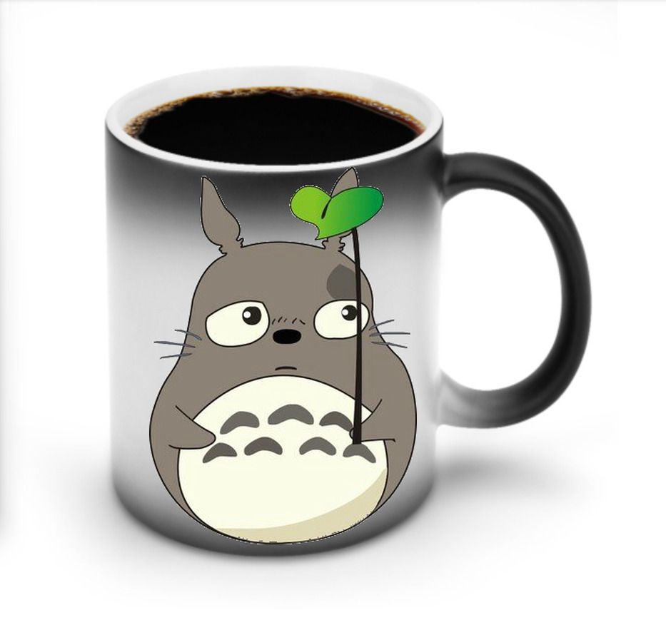（画像用） となりのトトロ 草壁メイ 草壁サツキ My Neighbor Totoro Satsuki Kusakabe Mei Kusakabe 温度変色マグカップ