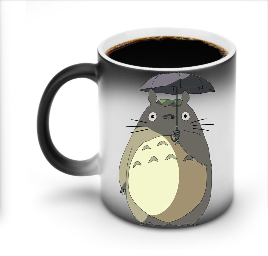 （画像用） となりのトトロ 草壁メイ 草壁サツキ My Neighbor Totoro Satsuki Kusakabe Mei Kusakabe 温度変色マグカップ