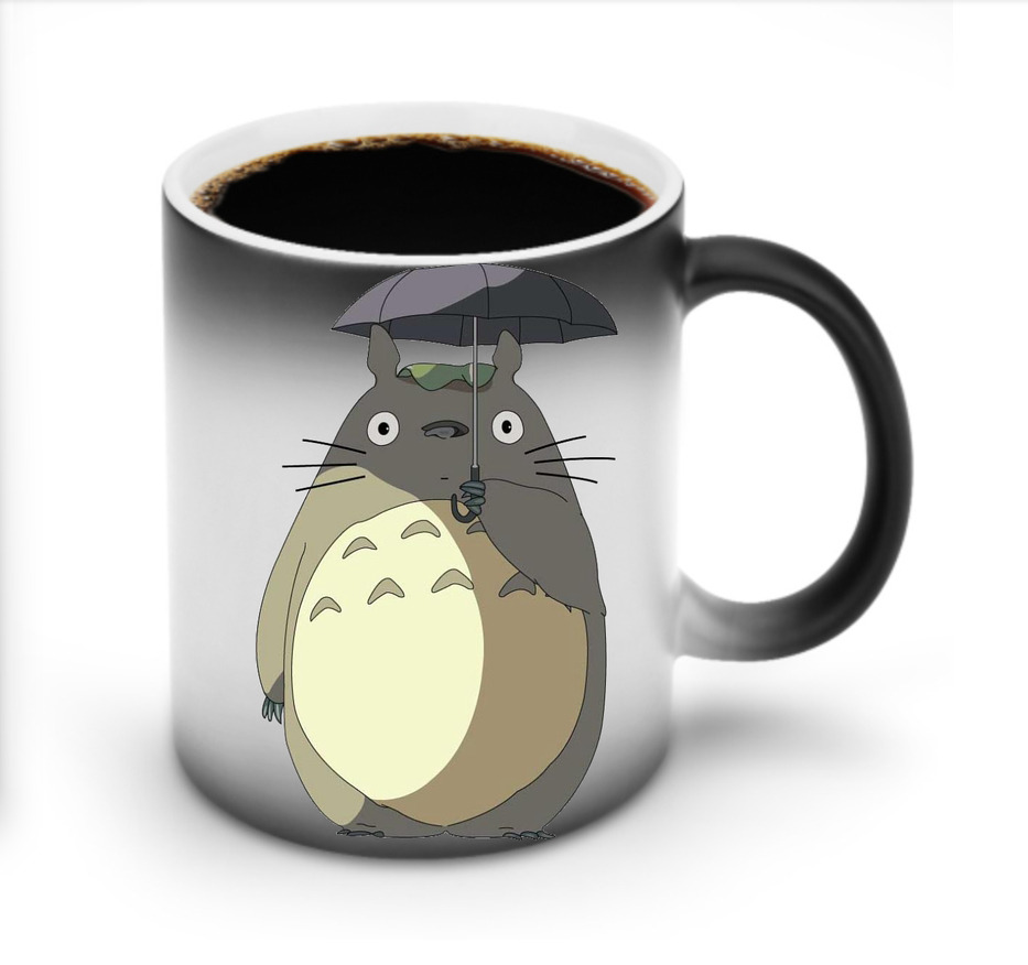 （画像用） となりのトトロ 草壁メイ 草壁サツキ My Neighbor Totoro Satsuki Kusakabe Mei Kusakabe 温度変色マグカップ