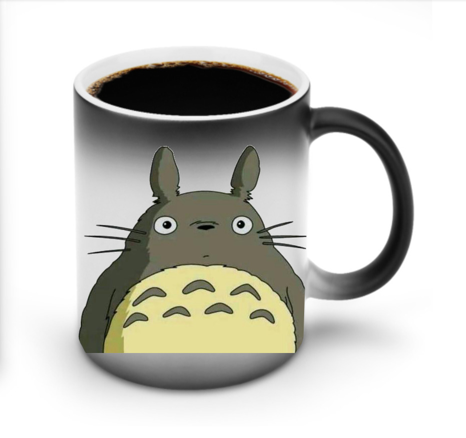 （画像用） となりのトトロ 草壁メイ 草壁サツキ My Neighbor Totoro Satsuki Kusakabe Mei Kusakabe 温度変色マグカップ