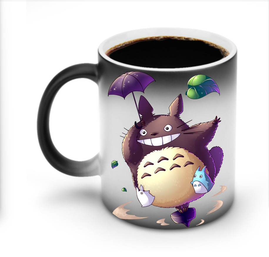 （画像用） となりのトトロ 草壁メイ 草壁サツキ My Neighbor Totoro Satsuki Kusakabe Mei Kusakabe 温度変色マグカップ