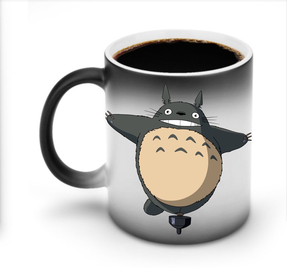 （画像用） となりのトトロ 草壁メイ 草壁サツキ My Neighbor Totoro Satsuki Kusakabe Mei Kusakabe 温度変色マグカップ