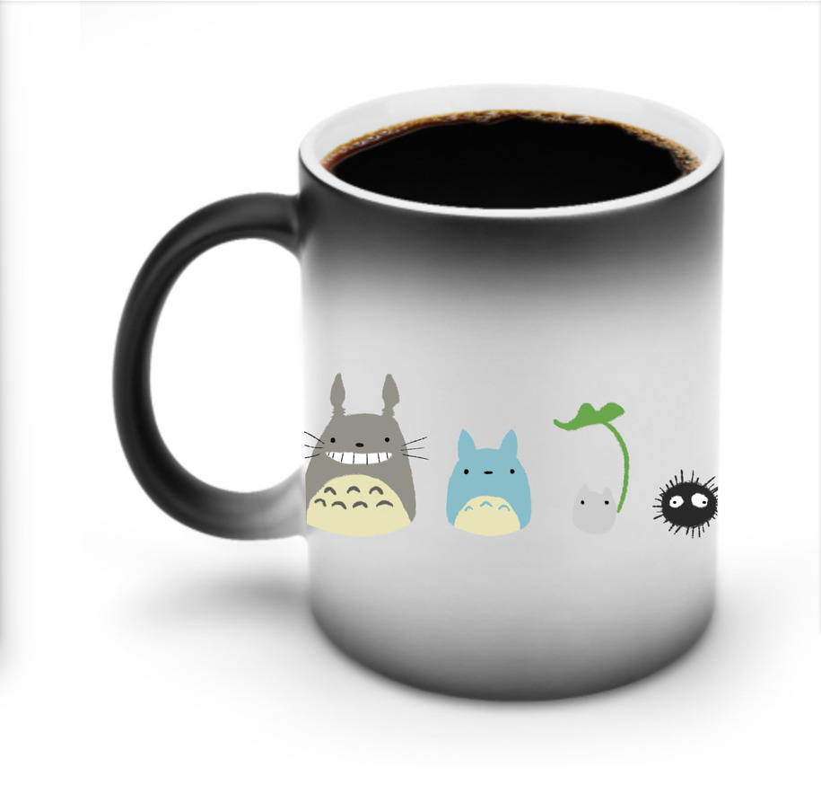（画像用） となりのトトロ 草壁メイ 草壁サツキ My Neighbor Totoro Satsuki Kusakabe Mei Kusakabe 温度変色マグカップ