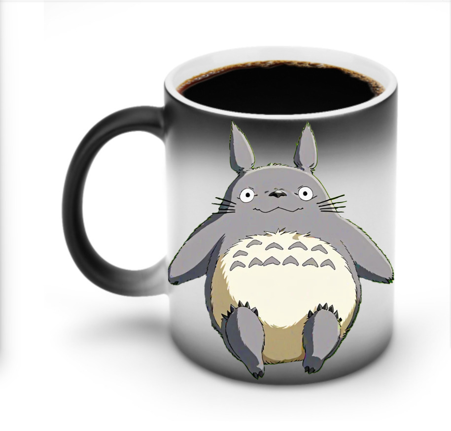 （画像用） となりのトトロ 草壁メイ 草壁サツキ My Neighbor Totoro Satsuki Kusakabe Mei Kusakabe 温度変色マグカップ