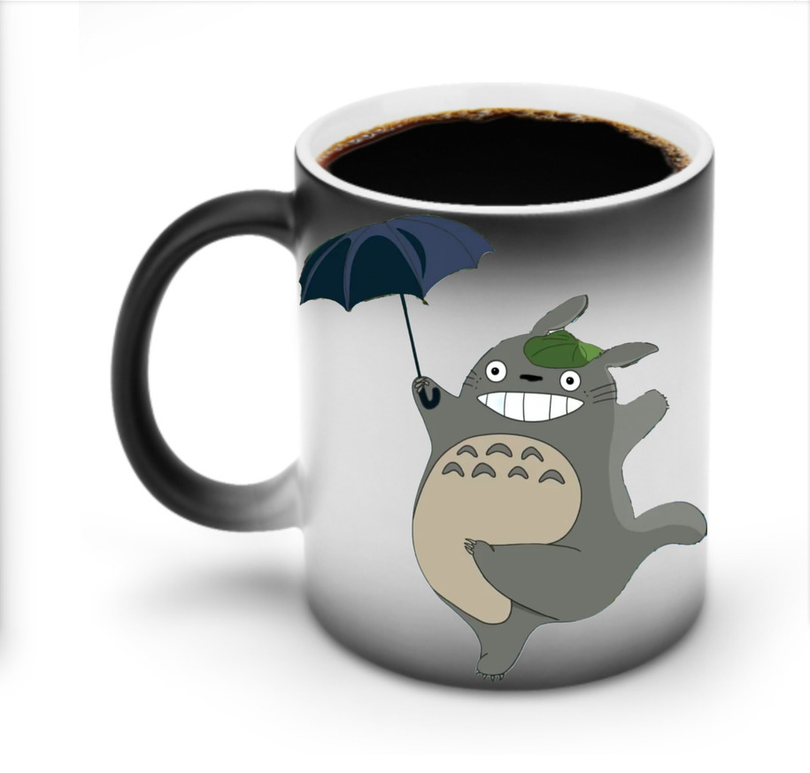 （画像用） となりのトトロ 草壁メイ 草壁サツキ My Neighbor Totoro Satsuki Kusakabe Mei Kusakabe 温度変色マグカップ