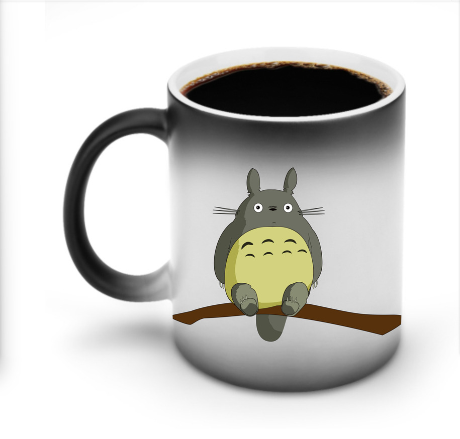 （画像用） となりのトトロ 草壁メイ 草壁サツキ My Neighbor Totoro Satsuki Kusakabe Mei Kusakabe 温度変色マグカップ