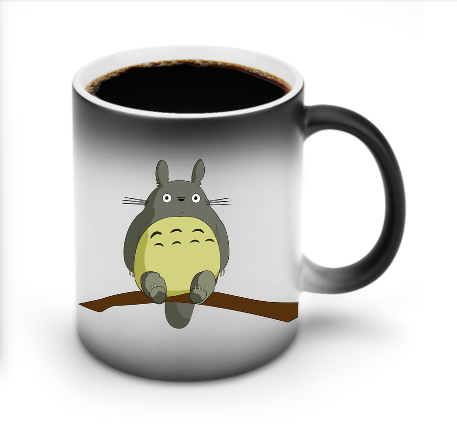 （画像用） となりのトトロ 草壁メイ 草壁サツキ My Neighbor Totoro Satsuki Kusakabe Mei Kusakabe 温度変色マグカップ