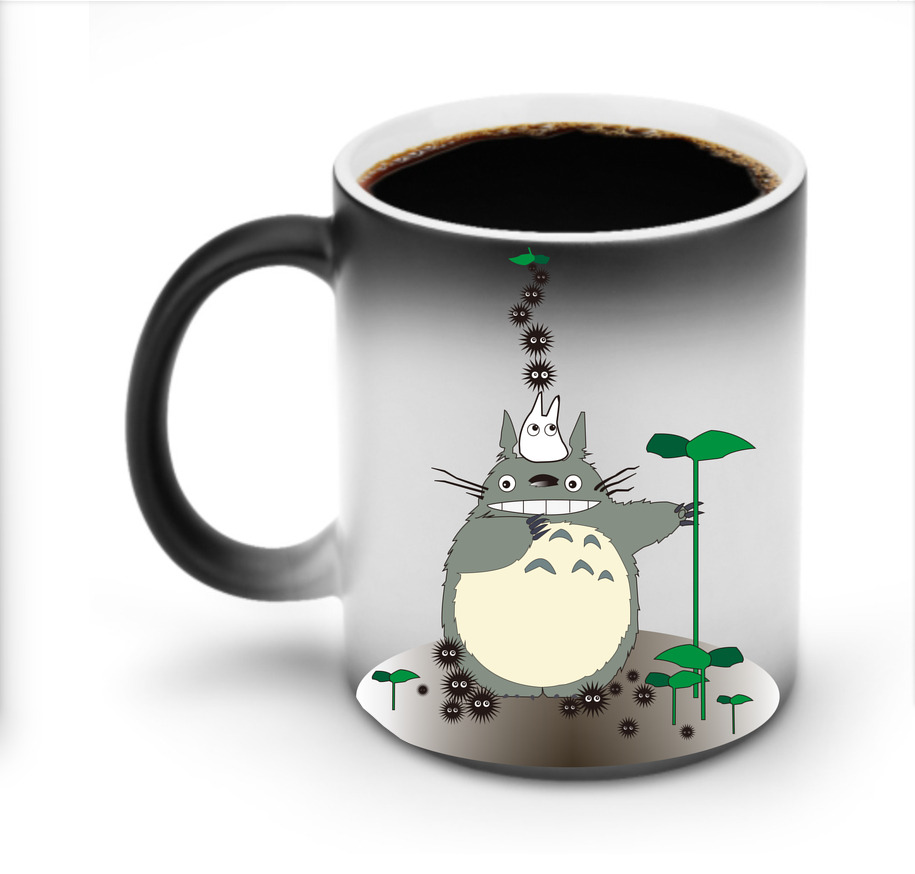 （画像用） となりのトトロ 草壁メイ 草壁サツキ My Neighbor Totoro Satsuki Kusakabe Mei Kusakabe 温度変色マグカップ
