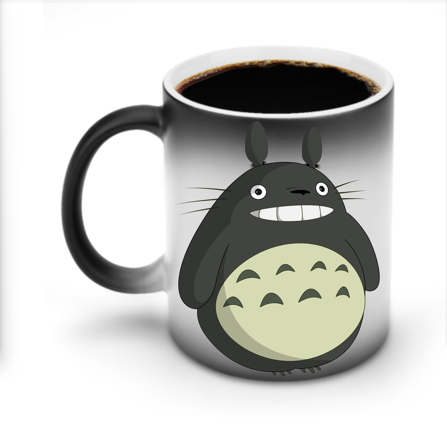 （画像用） となりのトトロ 草壁メイ 草壁サツキ My Neighbor Totoro Satsuki Kusakabe Mei Kusakabe 温度変色マグカップ