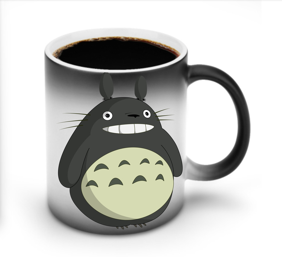 （画像用） となりのトトロ 草壁メイ 草壁サツキ My Neighbor Totoro Satsuki Kusakabe Mei Kusakabe 温度変色マグカップ