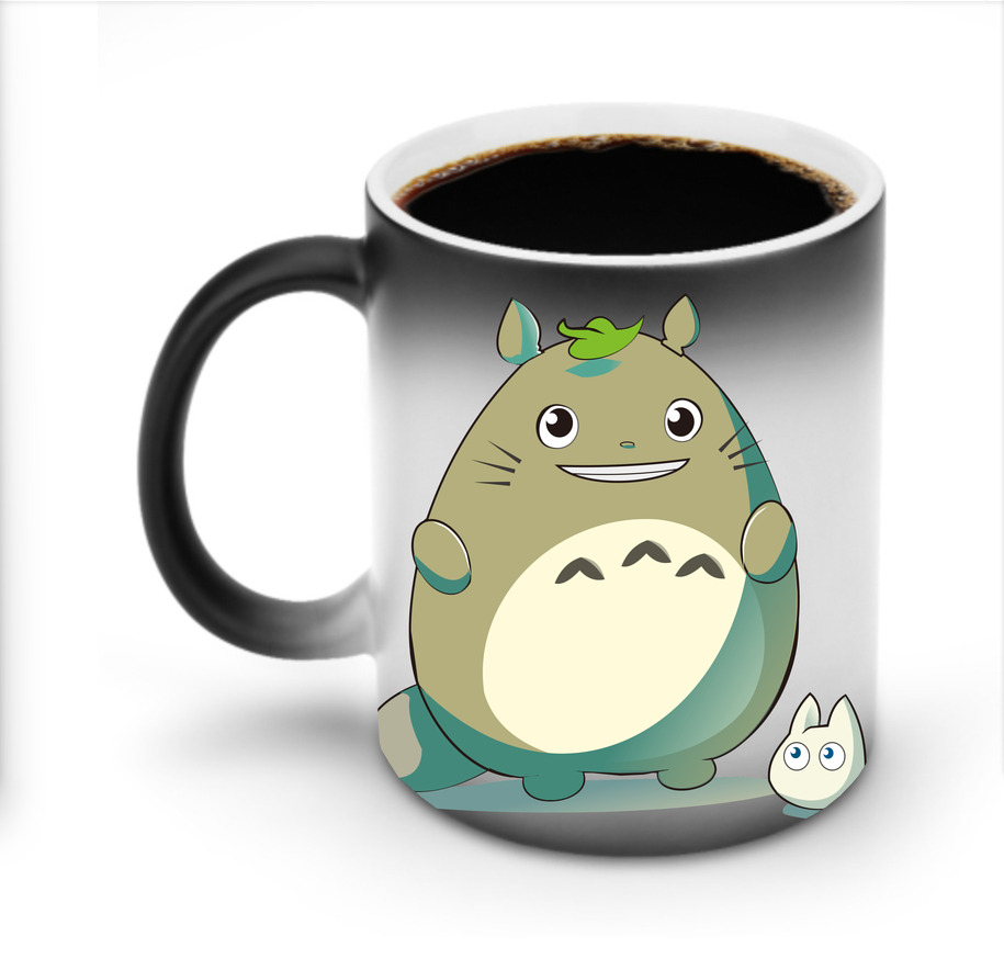 （画像用） となりのトトロ 草壁メイ 草壁サツキ My Neighbor Totoro Satsuki Kusakabe Mei Kusakabe 温度変色マグカップ