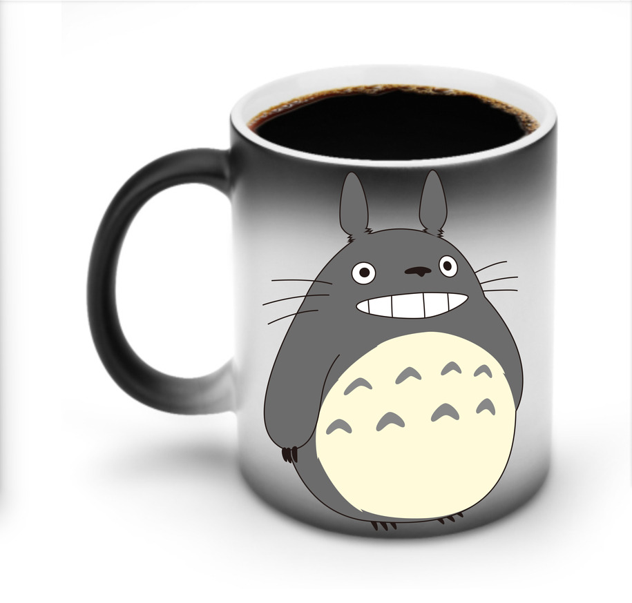 （画像用） となりのトトロ 草壁メイ 草壁サツキ My Neighbor Totoro Satsuki Kusakabe Mei Kusakabe 温度変色マグカップ
