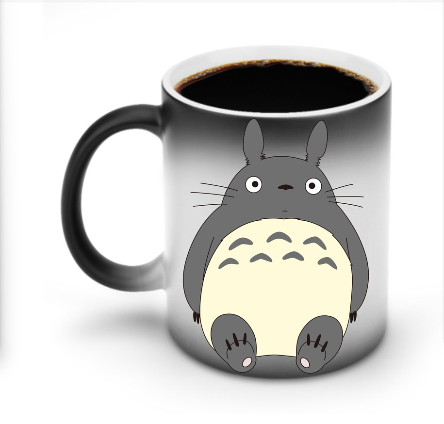 （画像用） となりのトトロ 草壁メイ 草壁サツキ My Neighbor Totoro Satsuki Kusakabe Mei Kusakabe 温度変色マグカップ