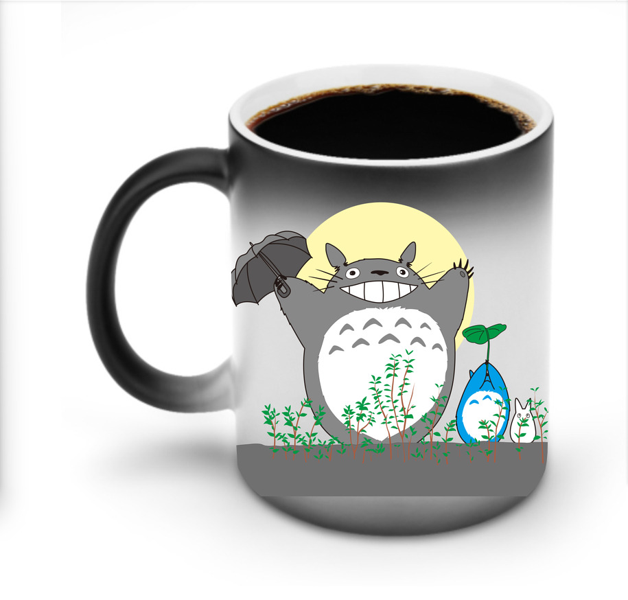 （画像用） となりのトトロ 草壁メイ 草壁サツキ My Neighbor Totoro Satsuki Kusakabe Mei Kusakabe 温度変色マグカップ