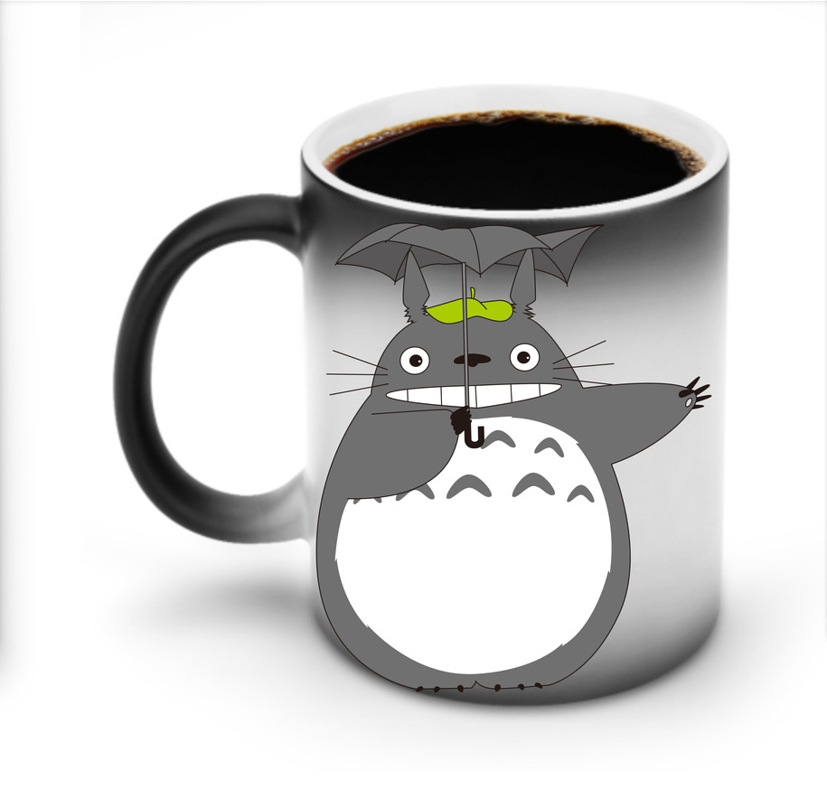 （画像用） となりのトトロ 草壁メイ 草壁サツキ My Neighbor Totoro Satsuki Kusakabe Mei Kusakabe 温度変色マグカップ