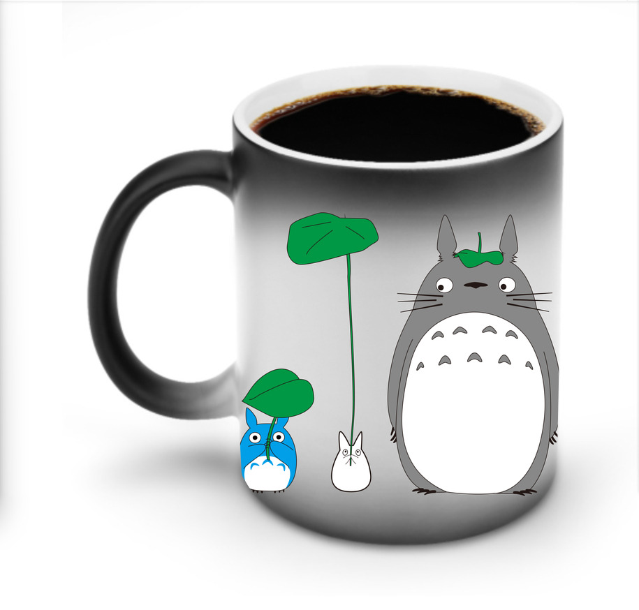 （画像用） となりのトトロ 草壁メイ 草壁サツキ My Neighbor Totoro Satsuki Kusakabe Mei Kusakabe 温度変色マグカップ