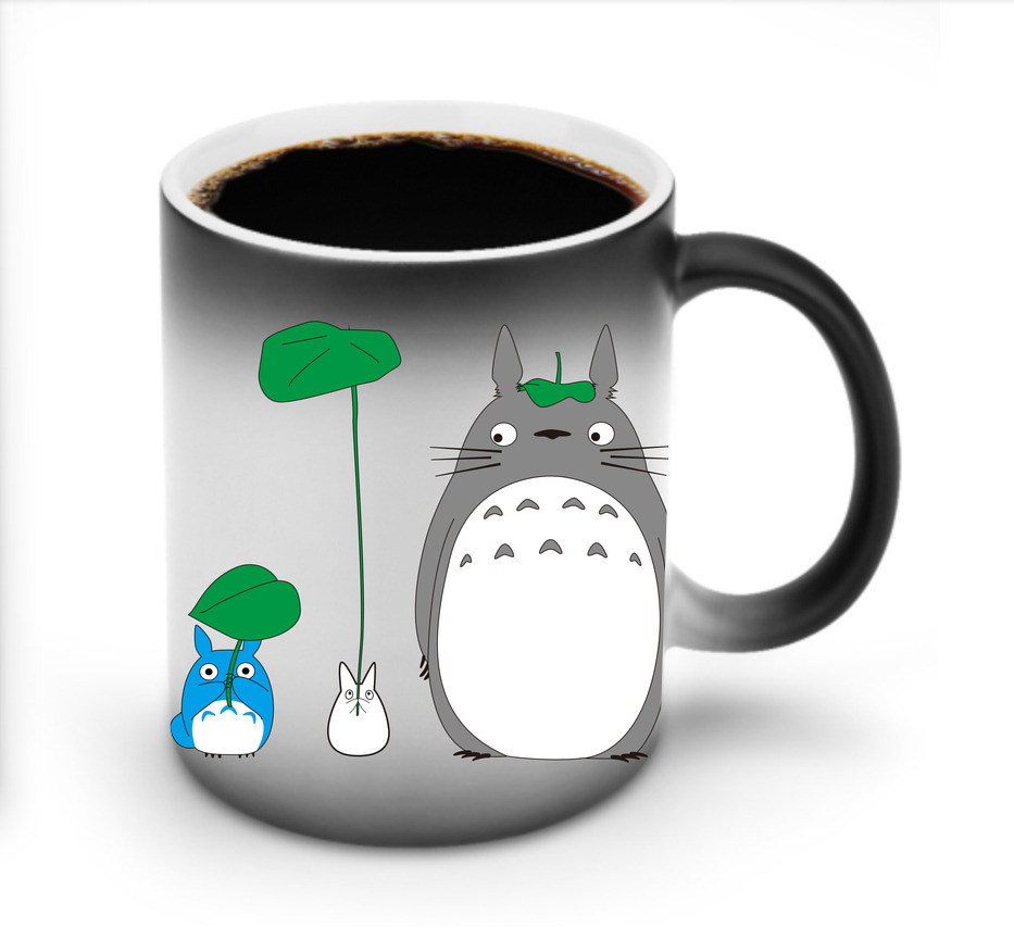 （画像用） となりのトトロ 草壁メイ 草壁サツキ My Neighbor Totoro Satsuki Kusakabe Mei Kusakabe 温度変色マグカップ