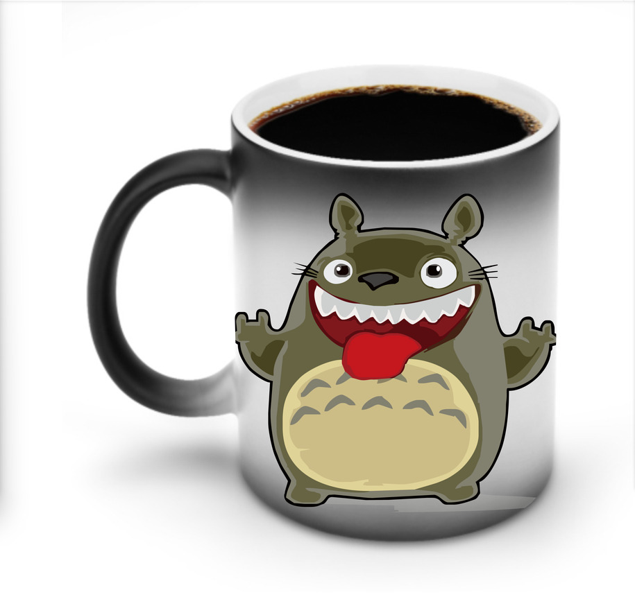 （画像用） となりのトトロ 草壁メイ 草壁サツキ My Neighbor Totoro Satsuki Kusakabe Mei Kusakabe 温度変色マグカップ