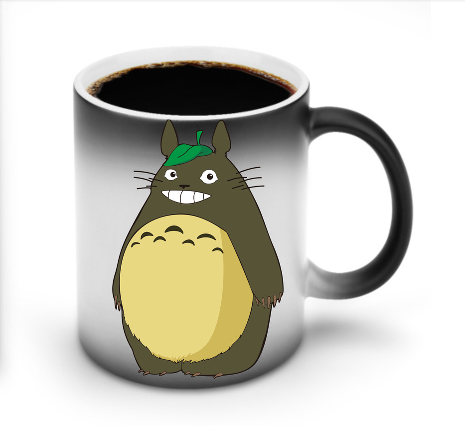 （画像用） となりのトトロ 草壁メイ 草壁サツキ My Neighbor Totoro Satsuki Kusakabe Mei Kusakabe 温度変色マグカップ