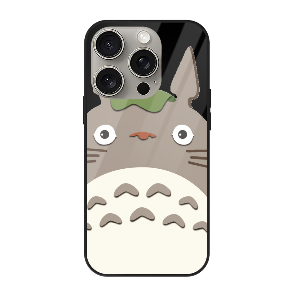 （画像用） となりのトトロ 草壁メイ 草壁サツキ My Neighbor Totoro Satsuki Kusakabe Mei Kusakabe 【iPhone15Pro対応】スマホケース 耐衝撃＆黄変防止 背面ガラス