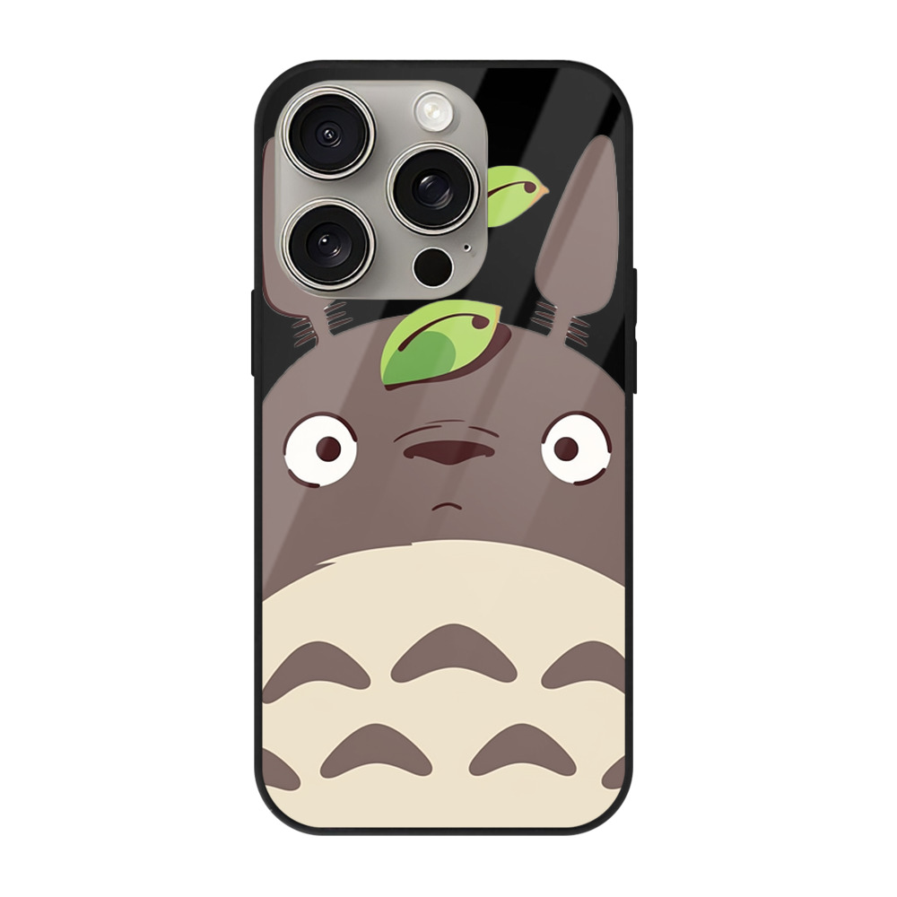 となりのトトロ 草壁メイ 草壁サツキ My Neighbor Totoro Satsuki Kusakabe Mei Kusakabe 【iPhone15Pro対応】スマホケース 耐衝撃＆黄変防止 背面ガラス