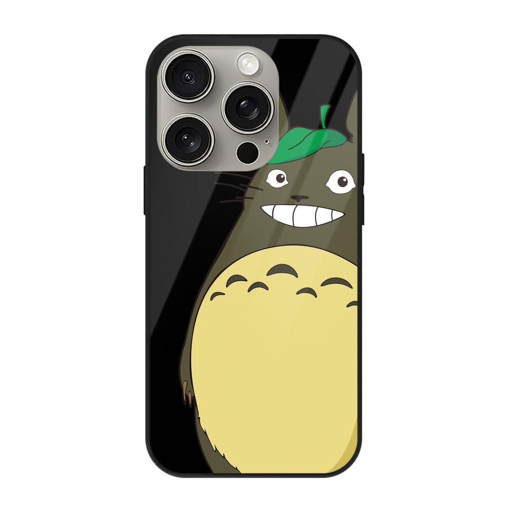 となりのトトロ 草壁メイ 草壁サツキ My Neighbor Totoro Satsuki Kusakabe Mei Kusakabe 【iPhone15Pro対応】スマホケース 耐衝撃＆黄変防止 背面ガラス