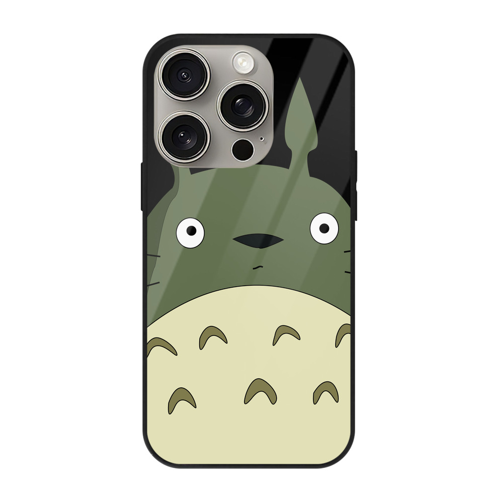 （画像用） となりのトトロ 草壁メイ 草壁サツキ My Neighbor Totoro Satsuki Kusakabe Mei Kusakabe 【iPhone15Pro対応】スマホケース 耐衝撃＆黄変防止 背面ガラス