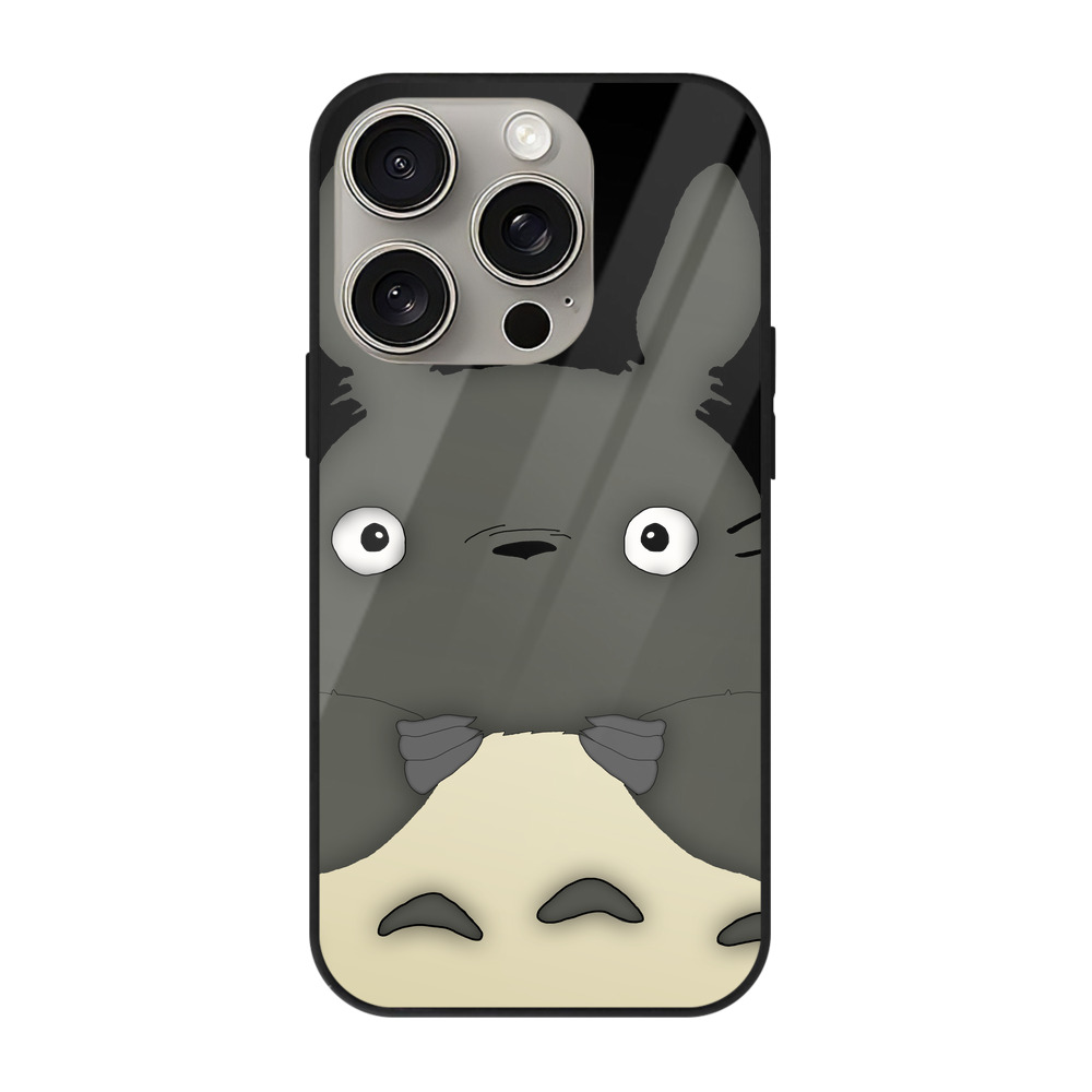 となりのトトロ 草壁メイ 草壁サツキ My Neighbor Totoro Satsuki Kusakabe Mei Kusakabe 【iPhone15Pro対応】スマホケース 耐衝撃＆黄変防止 背面ガラス