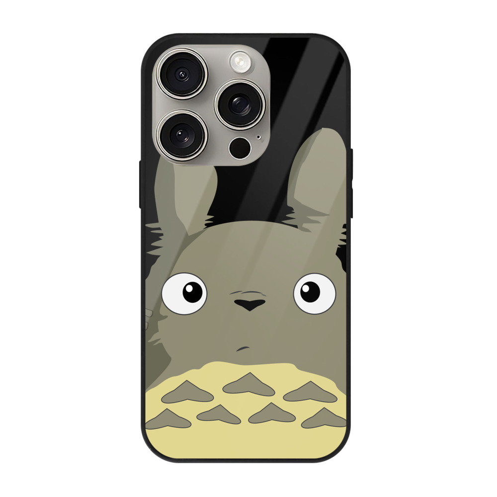 となりのトトロ 草壁メイ 草壁サツキ My Neighbor Totoro Satsuki Kusakabe Mei Kusakabe 【iPhone15Pro対応】スマホケース 耐衝撃＆黄変防止 背面ガラス