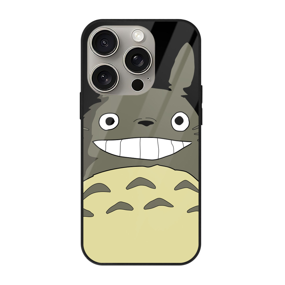 となりのトトロ 草壁メイ 草壁サツキ My Neighbor Totoro Satsuki Kusakabe Mei Kusakabe 【iPhone15Pro対応】スマホケース 耐衝撃＆黄変防止 背面ガラス