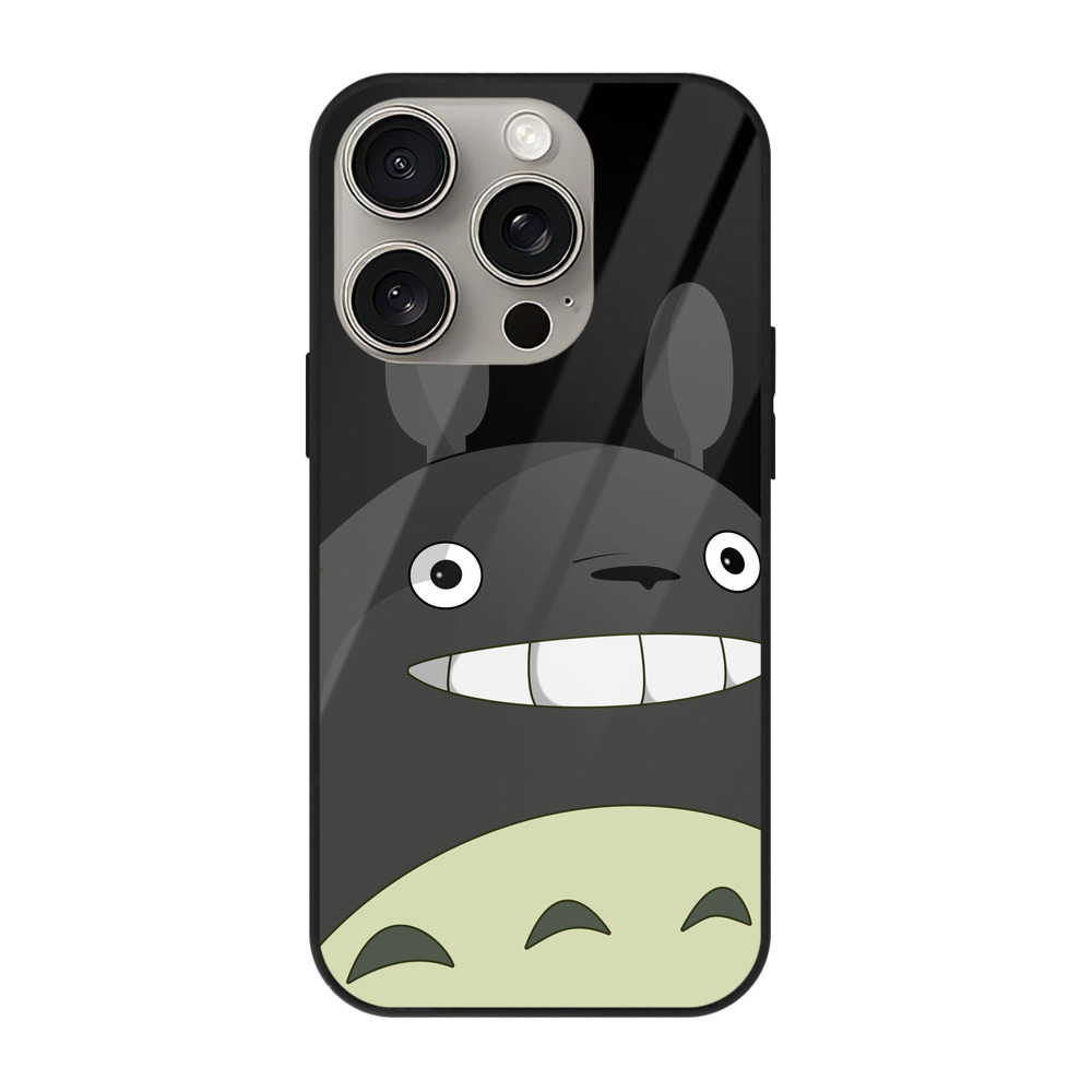 となりのトトロ 草壁メイ 草壁サツキ My Neighbor Totoro Satsuki Kusakabe Mei Kusakabe 【iPhone15Pro対応】スマホケース 耐衝撃＆黄変防止 背面ガラス