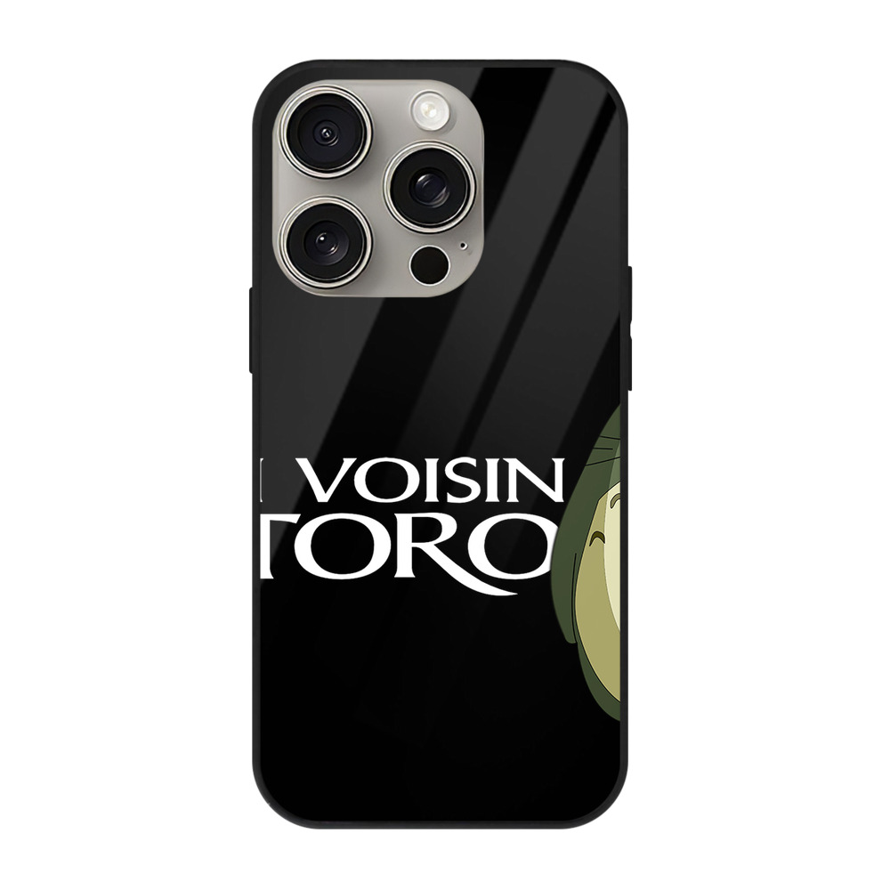 となりのトトロ 草壁メイ 草壁サツキ My Neighbor Totoro Satsuki Kusakabe Mei Kusakabe 【iPhone15Pro対応】スマホケース 耐衝撃＆黄変防止 背面ガラス