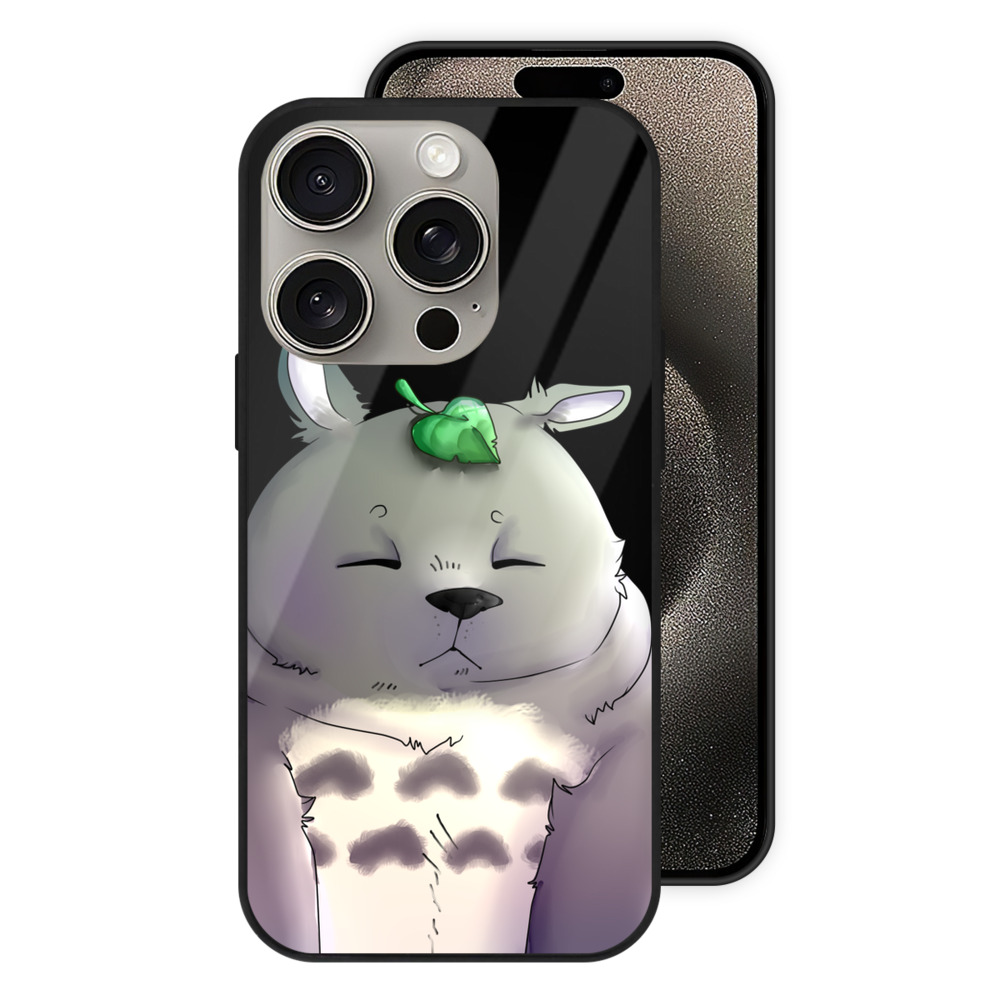 （画像用） となりのトトロ 草壁メイ 草壁サツキ My Neighbor Totoro Satsuki Kusakabe Mei Kusakabe 【iPhone15Pro対応】スマホケース 耐衝撃＆黄変防止 背面ガラス
