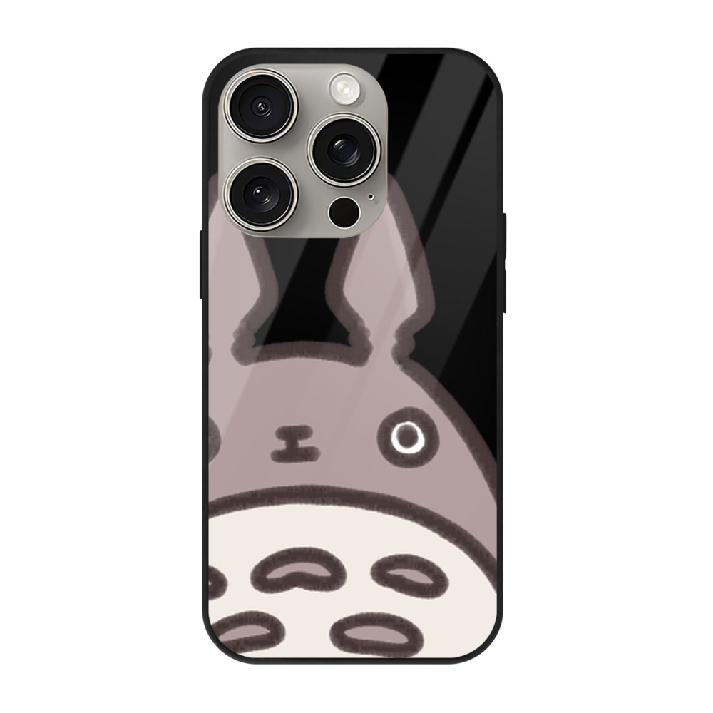 となりのトトロ 草壁メイ 草壁サツキ My Neighbor Totoro Satsuki Kusakabe Mei Kusakabe 【iPhone15Pro対応】スマホケース 耐衝撃＆黄変防止 背面ガラス