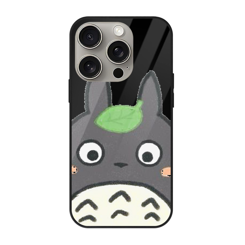 となりのトトロ 草壁メイ 草壁サツキ My Neighbor Totoro Satsuki Kusakabe Mei Kusakabe 【iPhone15Pro対応】スマホケース 耐衝撃＆黄変防止 背面ガラス