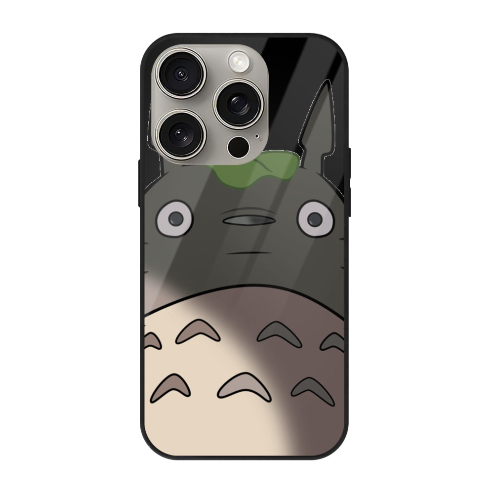 となりのトトロ 草壁メイ 草壁サツキ My Neighbor Totoro Satsuki Kusakabe Mei Kusakabe 【iPhone15Pro対応】スマホケース 耐衝撃＆黄変防止 背面ガラス