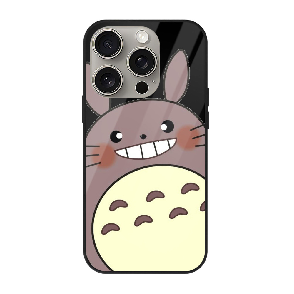 となりのトトロ 草壁メイ 草壁サツキ My Neighbor Totoro Satsuki Kusakabe Mei Kusakabe 【iPhone15Pro対応】スマホケース 耐衝撃＆黄変防止 背面ガラス