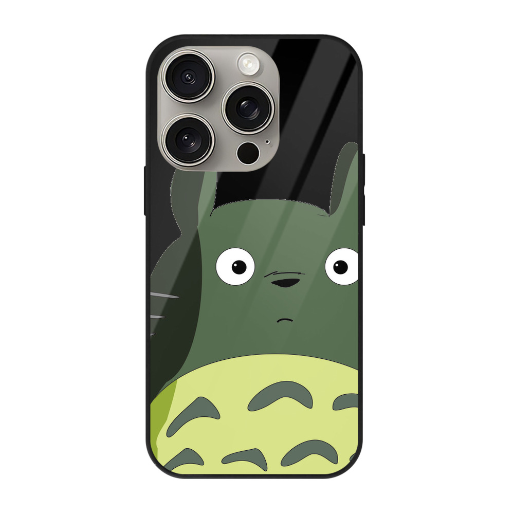 となりのトトロ 草壁メイ 草壁サツキ My Neighbor Totoro Satsuki Kusakabe Mei Kusakabe 【iPhone15Pro対応】スマホケース 耐衝撃＆黄変防止 背面ガラス