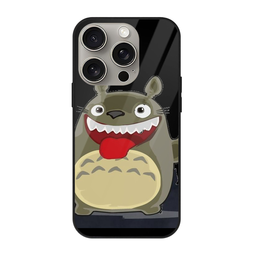となりのトトロ 草壁メイ 草壁サツキ My Neighbor Totoro Satsuki Kusakabe Mei Kusakabe 【iPhone15Pro対応】スマホケース 耐衝撃＆黄変防止 背面ガラス