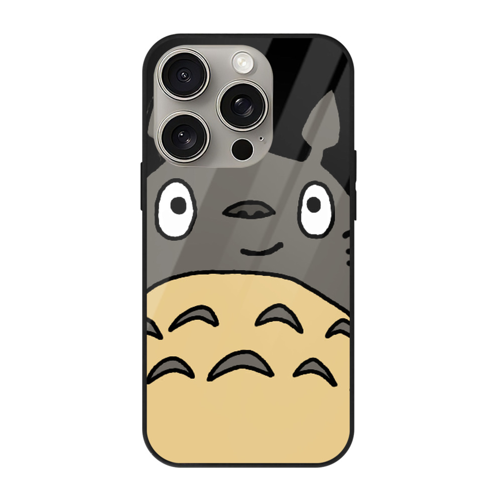 となりのトトロ 草壁メイ 草壁サツキ My Neighbor Totoro Satsuki Kusakabe Mei Kusakabe 【iPhone15Pro対応】スマホケース 耐衝撃＆黄変防止 背面ガラス